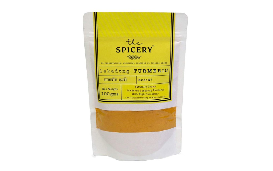 The Spicery Lakadong Turmeric    Pack  100 grams